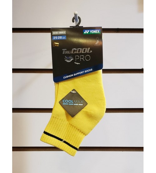 Yonex SSCMA-10004S-S Yellow Tru Cool Pro Socks